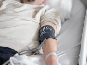 MA patient in hospital