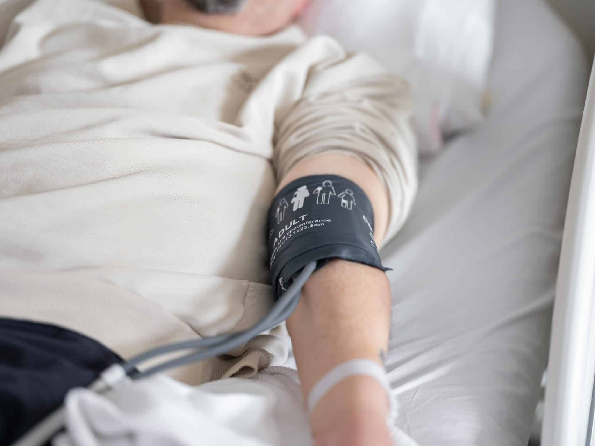 MA patient in hospital