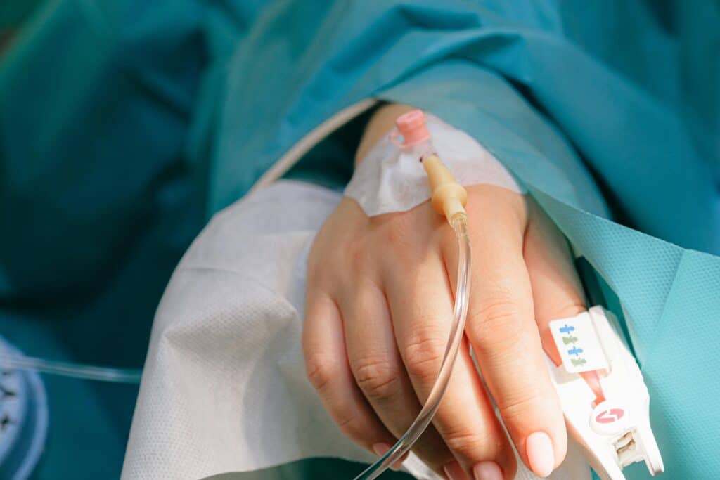Patient in ER for cellulitis
